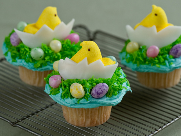 Easter_Chick_Cupcake Easter Chick Cupcakes - Food Network